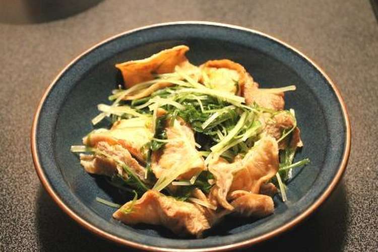 お酒にもご飯にも 油かすと水菜の煮物 レシピ 作り方 By うどんにゃん クックパッド 簡単おいしいみんなのレシピが374万品